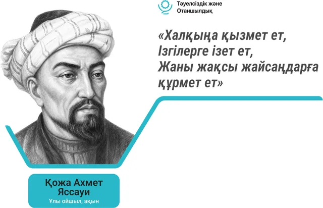 Қожа Ахмет Яссауи. «Халқыңа қызмет ет…»