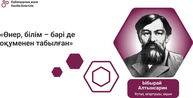 Ыбырай Алтынсарин. «Өнер, білім – бәрі де оқуменен табылған»